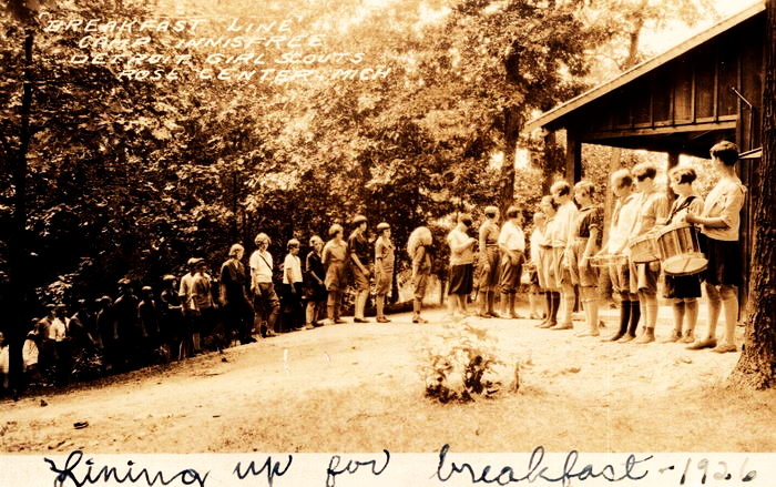 Camp Innisfree - Vintage Postcard